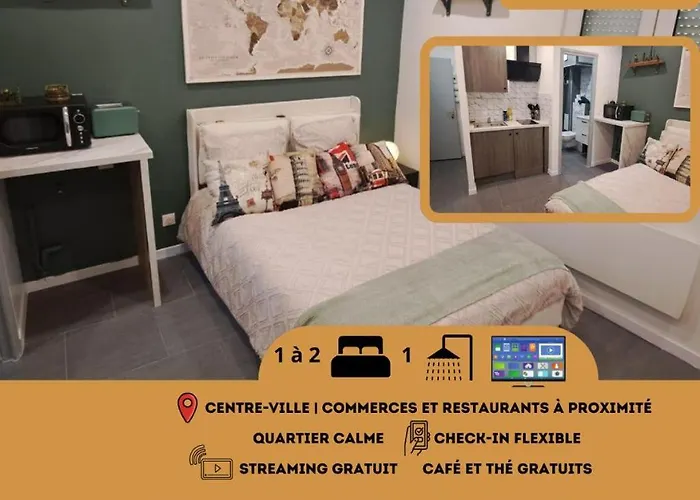Le Petit Voyageur 5 Min De La Gare & Nancy Thermal Logements Insolites Nancy